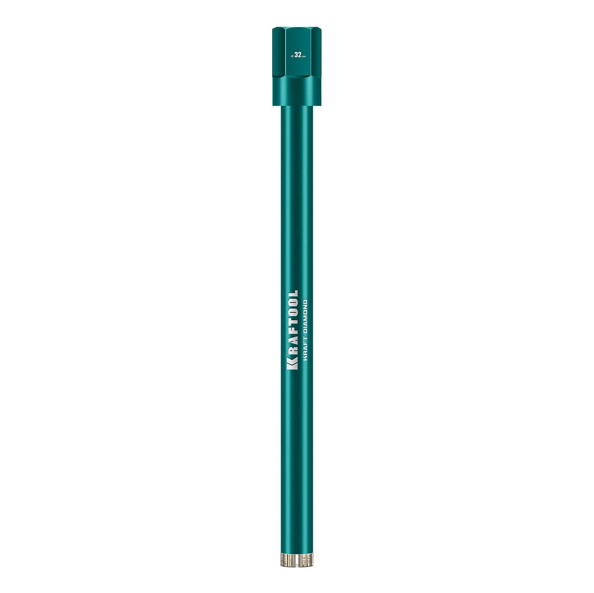 KRAFTOOL DIAMOND 32 мм (450 мм, 1 1/4″, лазерная сварка, сухое сверление с микроударом), алмазная коронка по железобетону (29825-032)