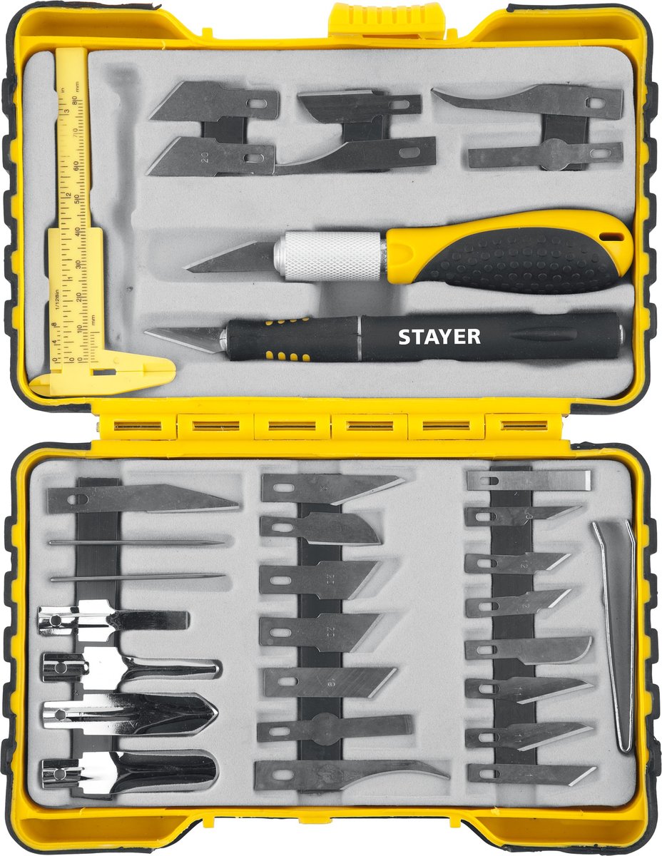 STAYER 33 предм, набор резцов, Professional (1831-H33)