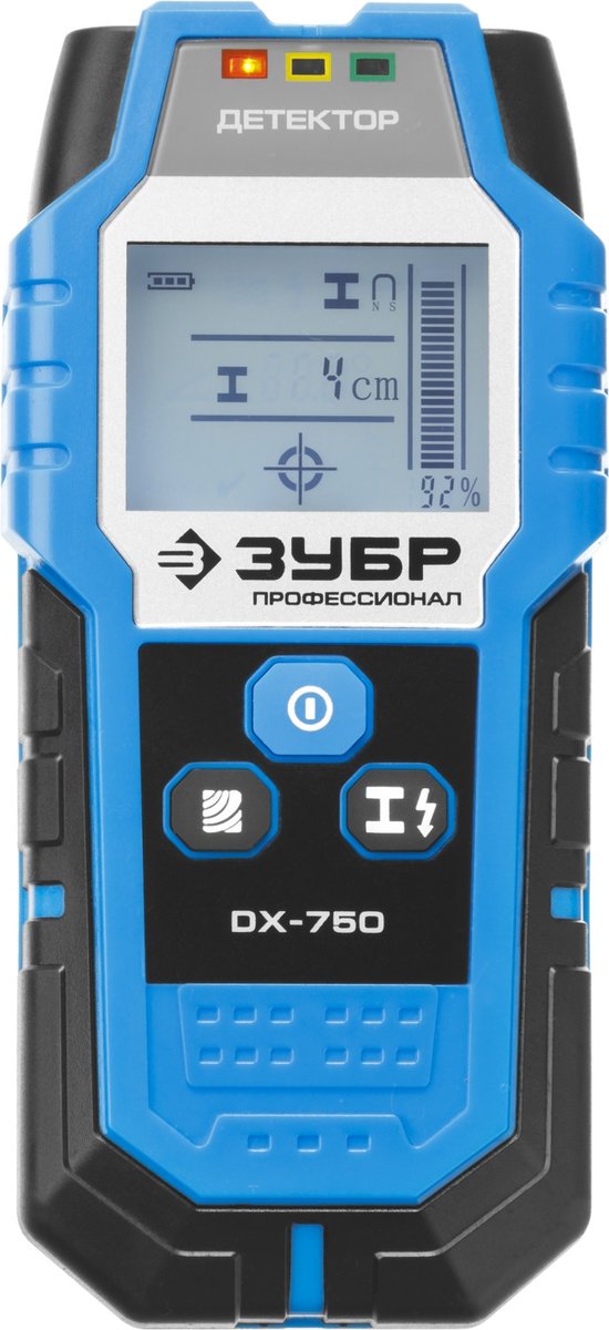 ЗУБР DX - 750, 100 мм, универсальный детектор проводки, Профессионал (45260)