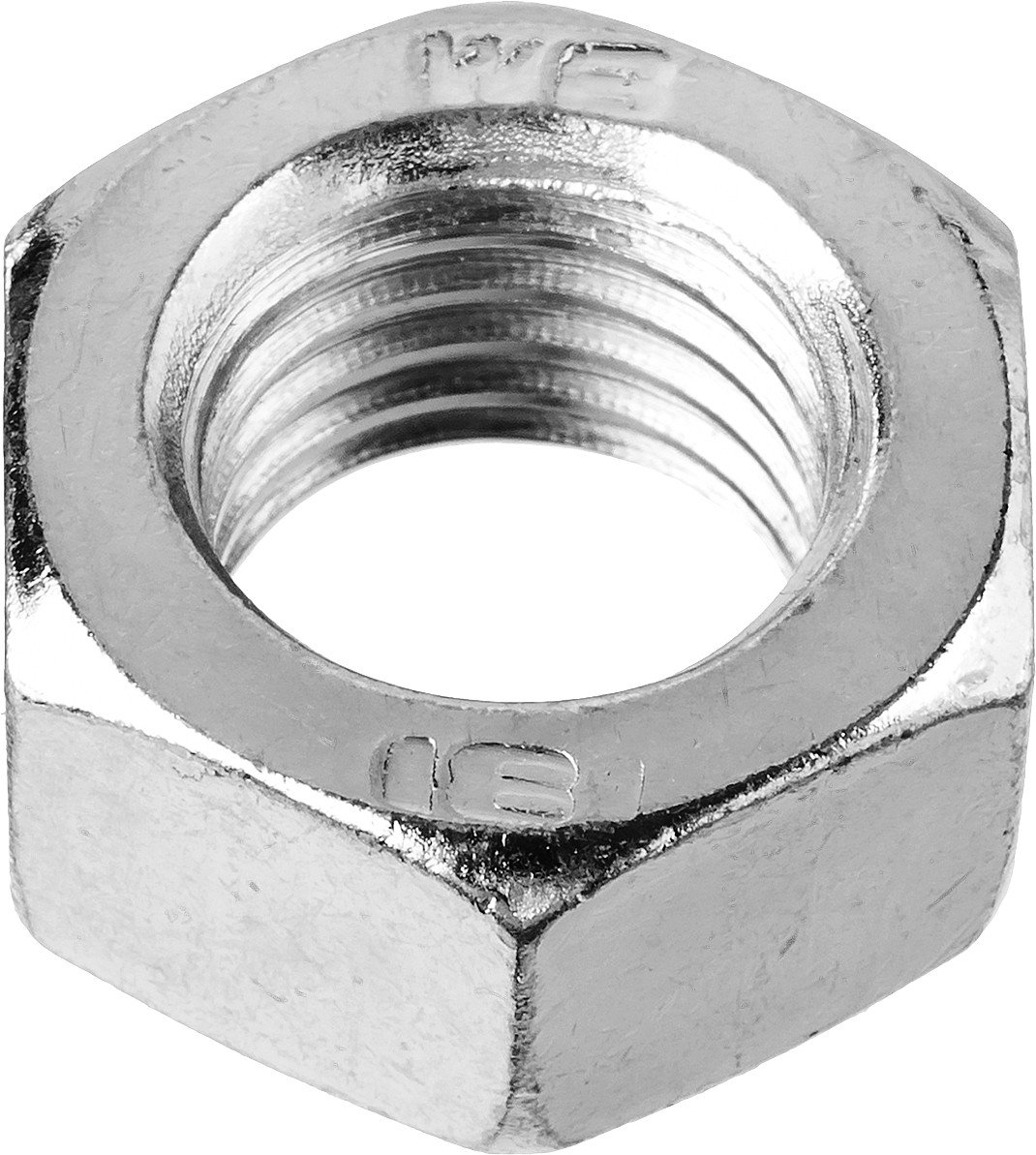 ЗУБР ГОСТ ISO 4032-2014, кл. пр. 6, M14, цинк, 2 шт, шестигранная гайка (303556-14)