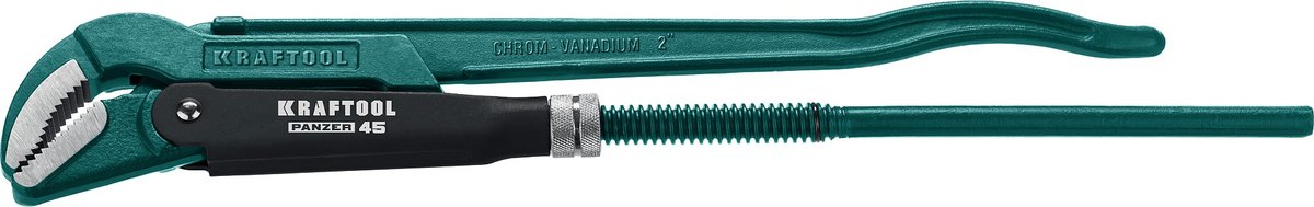 KRAFTOOL PANZER-45, №3, 2″, 580 мм, трубный ключ с изогнутыми губками (2735-20)