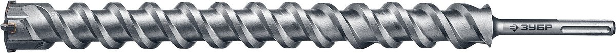 ЗУБР 52 x 610/720 мм, SDS-max бур, Профессионал (29350-610-52)