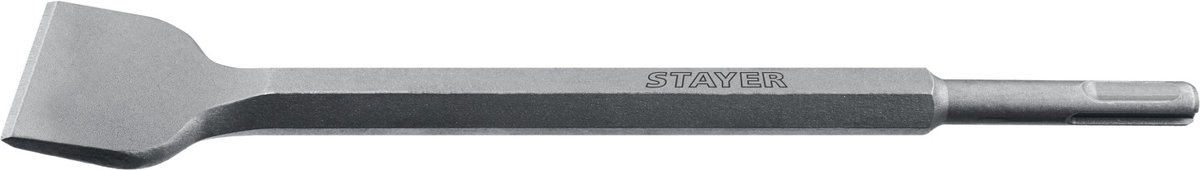 STAYER Gorilla Force, 40 х 250 мм, SDS-Plus, плоское изогнутое зубило, Professional (29354-40-250)