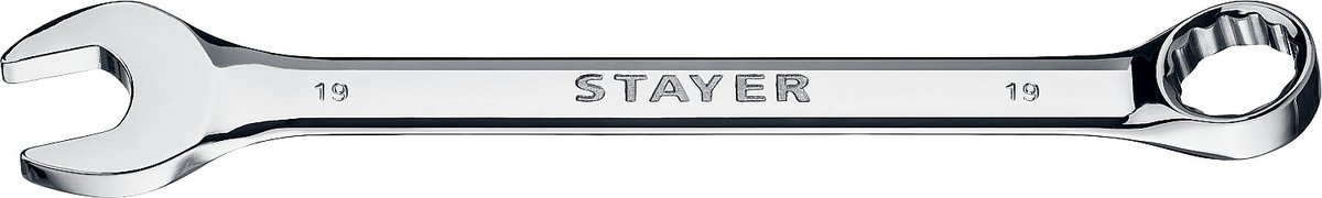 STAYER HERCULES, 19 мм, комбинированный гаечный ключ, Professional (27081-19)