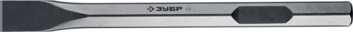 ЗУБР БУРАН, 35 х 400 мм, HEX 28, плоское зубило (29380-35-400)