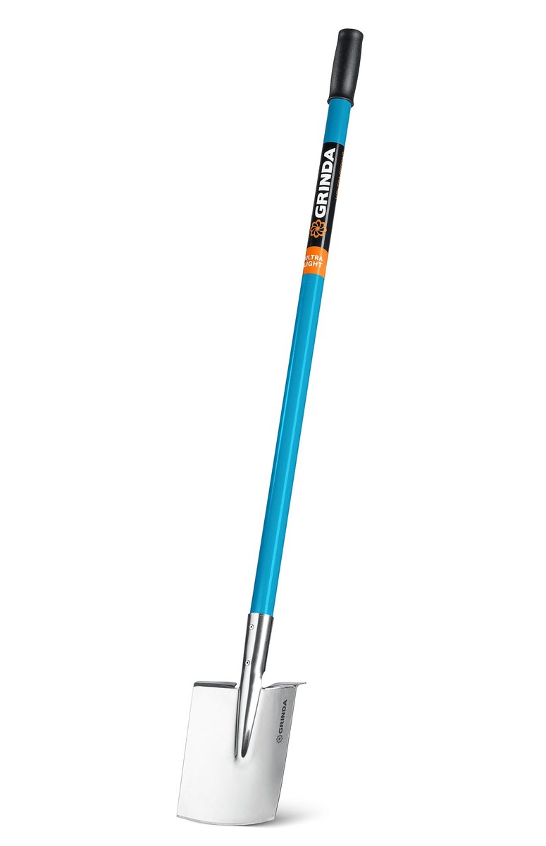 GRINDA WS-3 Лопата дамская штыковая прямоугольная, 200х170х1200мм, алюминиевый черенок, PROLine (421828)
